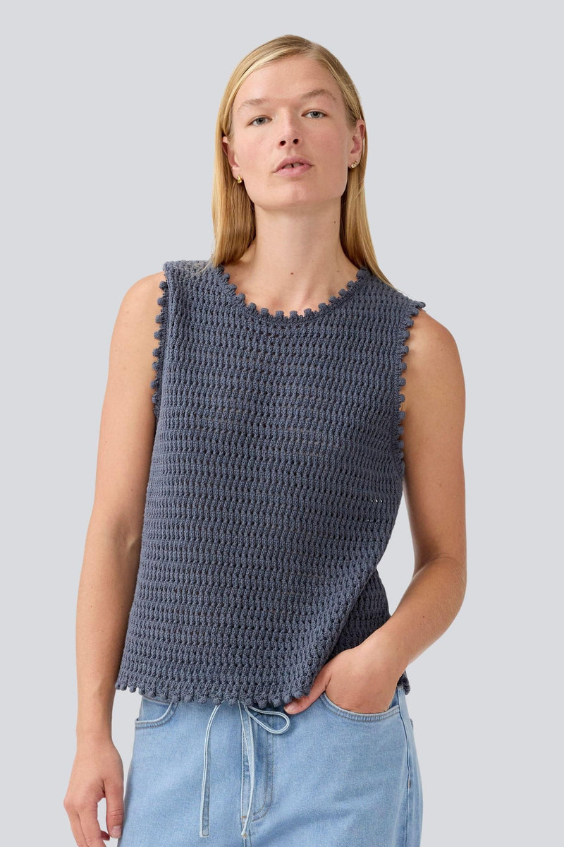 Mie Top Ombre Blue