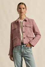 Adjoin Jacket Rose Boucle