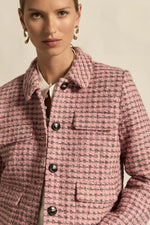 Adjoin Jacket Rose Boucle