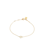 14k Solid Gold Pure Love Bracelet