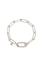 Sterling Silver With Love Annex Link Bracelet