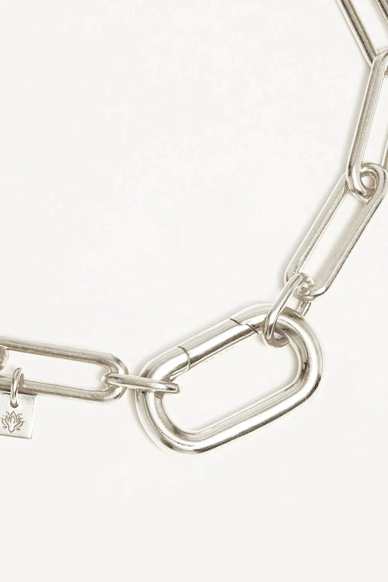 Sterling Silver With Love Annex Link Bracelet