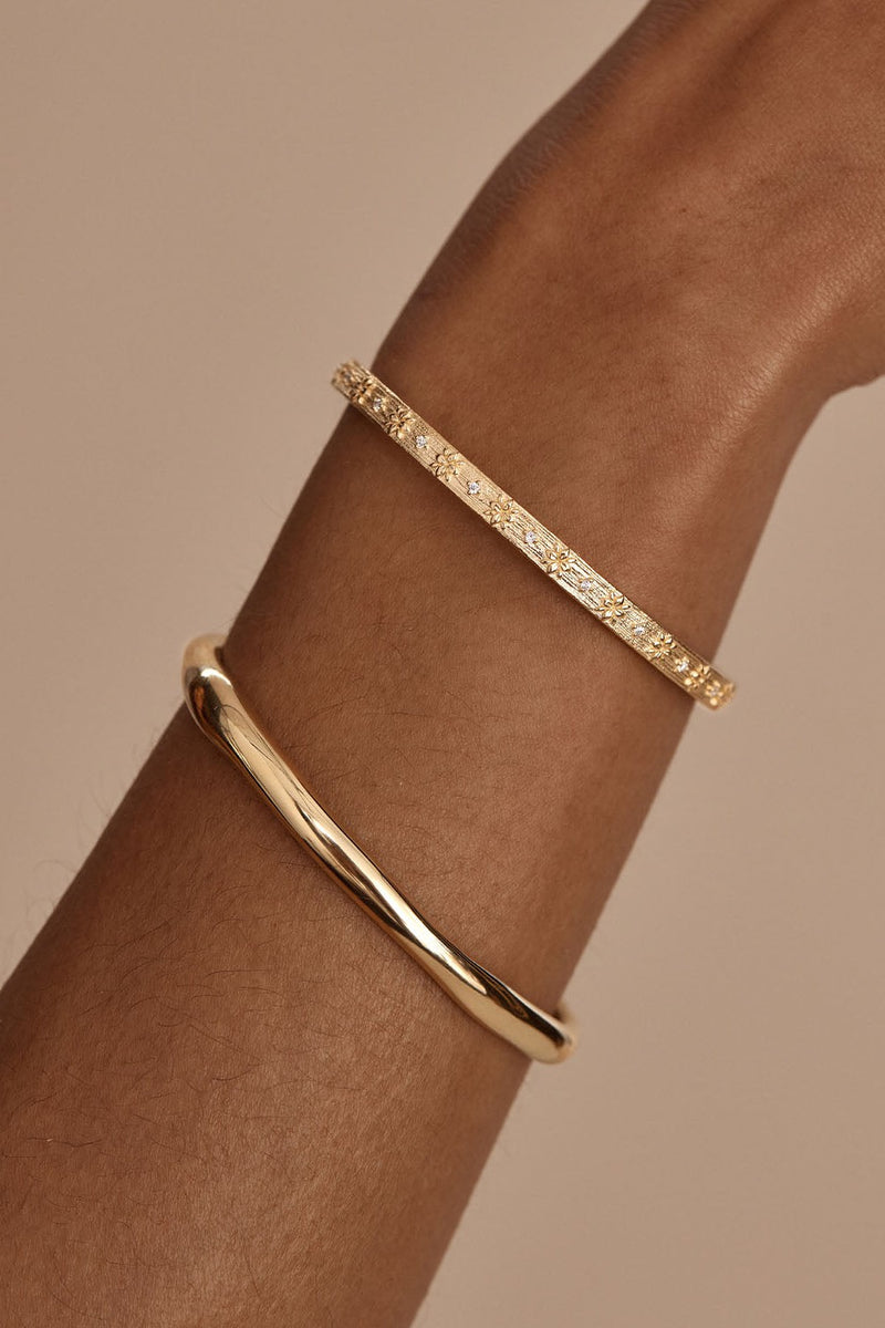 18k Gold Vermeil Lover Bangle