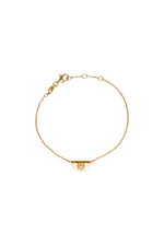 18k Gold Vermeil Lotus Bracelet