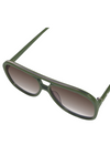 Bang Army Green w. Gold Metal / Brown Gradient Lens