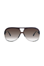 Bang Smoky Quartz Fade w. Gun Metal Trim / Brown Gradient Lens