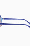 Bang Bang Blue Fade To Rose w. Gold Metal / Blue To Rose Gradient Lens