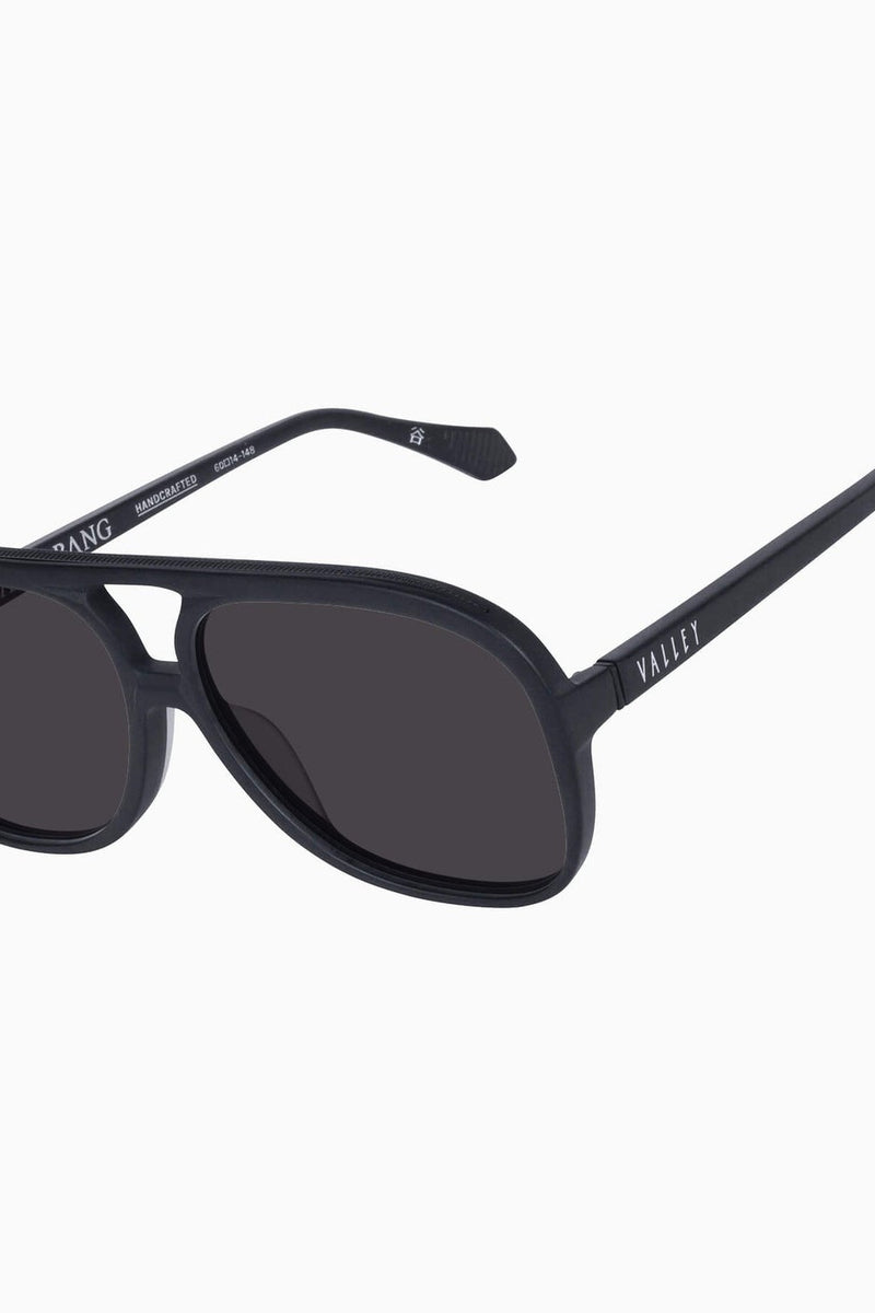 Polarised Bang Bang Matte Black w. Matte Black Metal / Black Lens