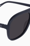 Polarised Bang Bang Matte Black w. Matte Black Metal / Black Lens