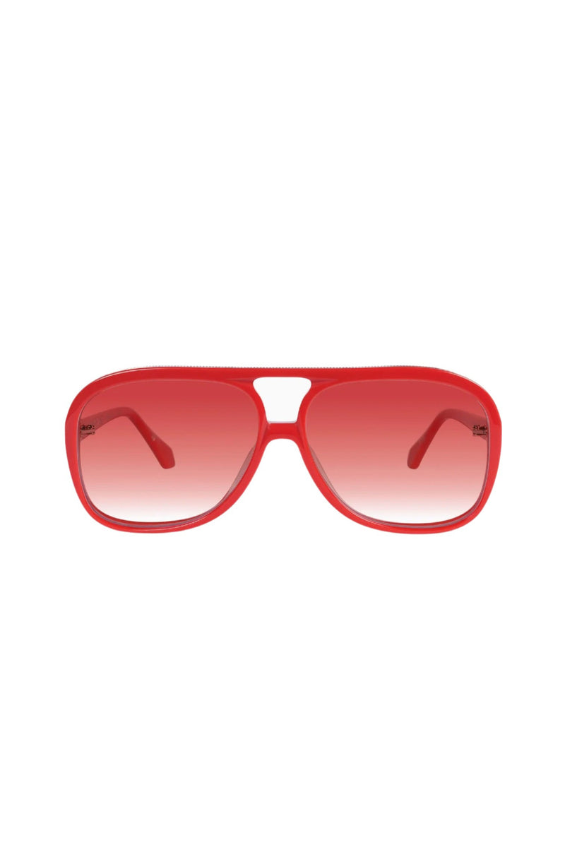 Bang Bang Red w. Gold Metal / Red Gradient Lens