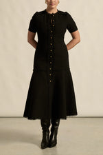 Banter Dress Black Boucle