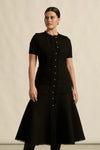 Banter Dress Black Boucle