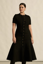 Banter Dress Black Boucle