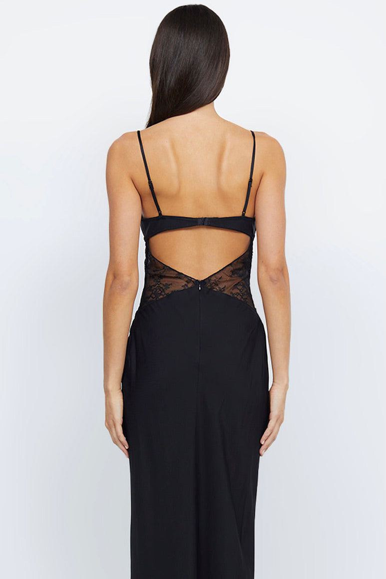 Nora Lace Maxi Dress Black – ROAR CLOTHING PTY LIMITED