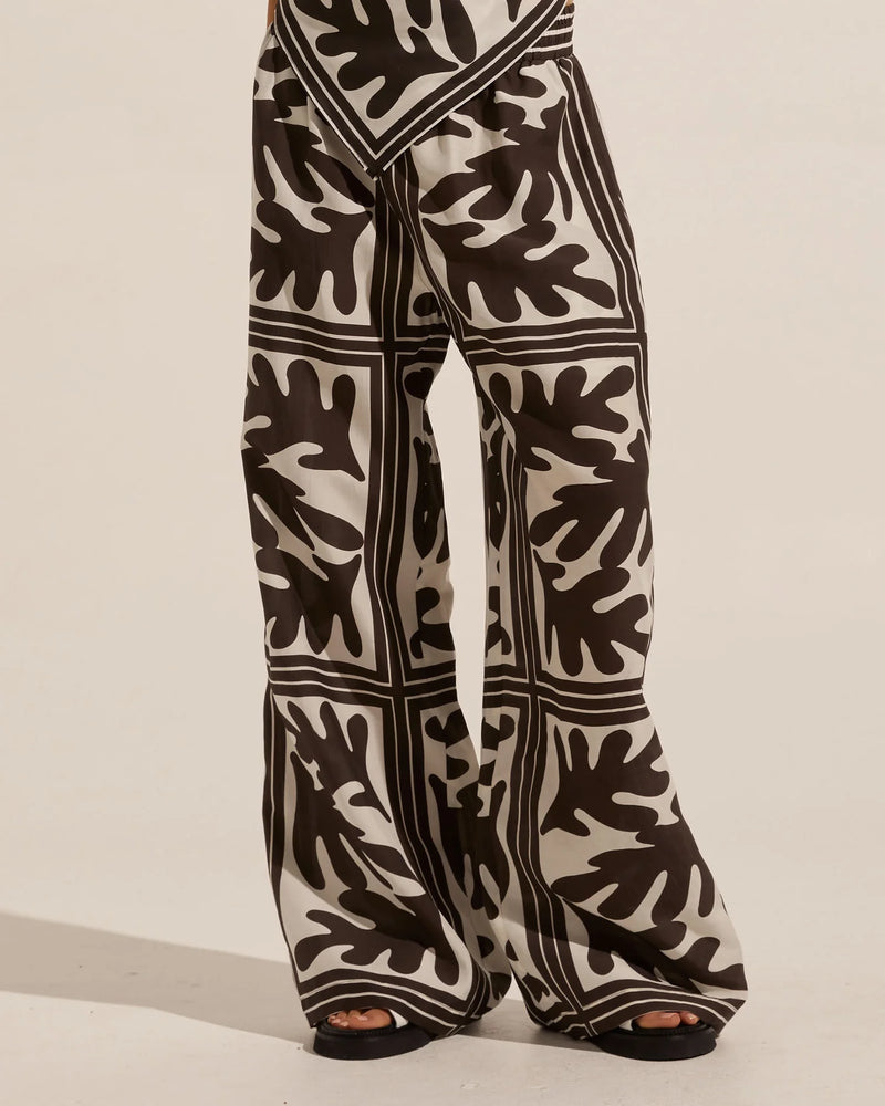 Breeze Pant Frond Choc