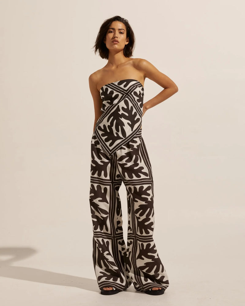 Breeze Pant Frond Choc