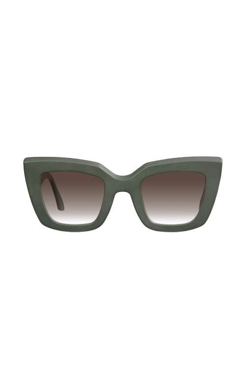 Polarised Brigada Matte Army Green / Brown Gradient Lens