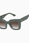 Polarised Brigada Matte Army Green / Brown Gradient Lens