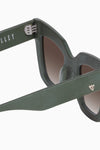 Polarised Brigada Matte Army Green / Brown Gradient Lens