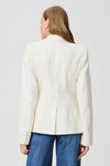 Romona Denim Blazer Pale Ivory