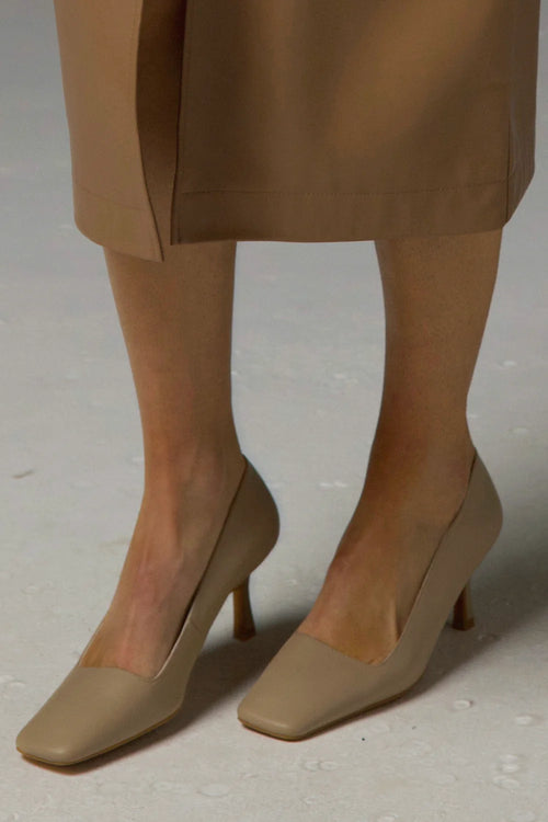 Coupe Heel Sesame