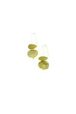 Temple Earth Wire Earrings Malachite