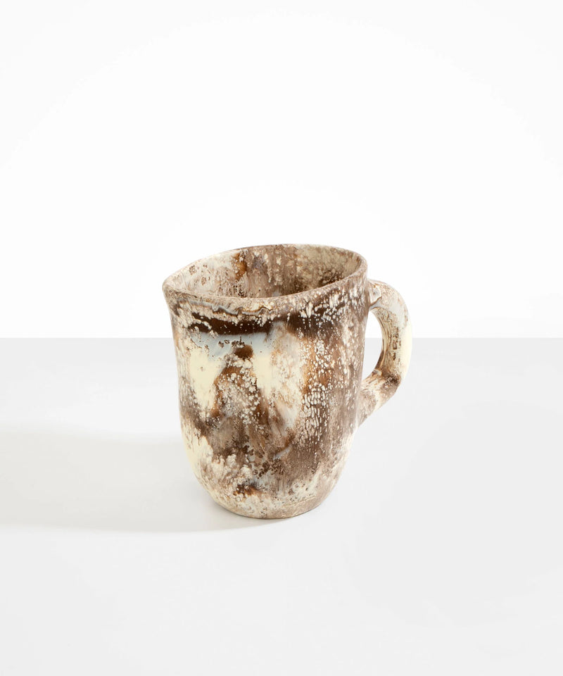 Large Rock Jug Cappuccino