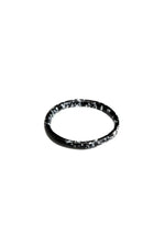 Wishbone Bangle Black Marble