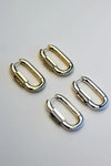 Disengage XL Hoops 18K Gold Plating