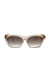 Piaf Champagne w. Gold Metal / Brown Gradient Lens