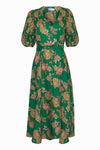 Ebb Dress K'gari Palm Green