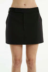 Interchange Tailored Mini Skirt Black