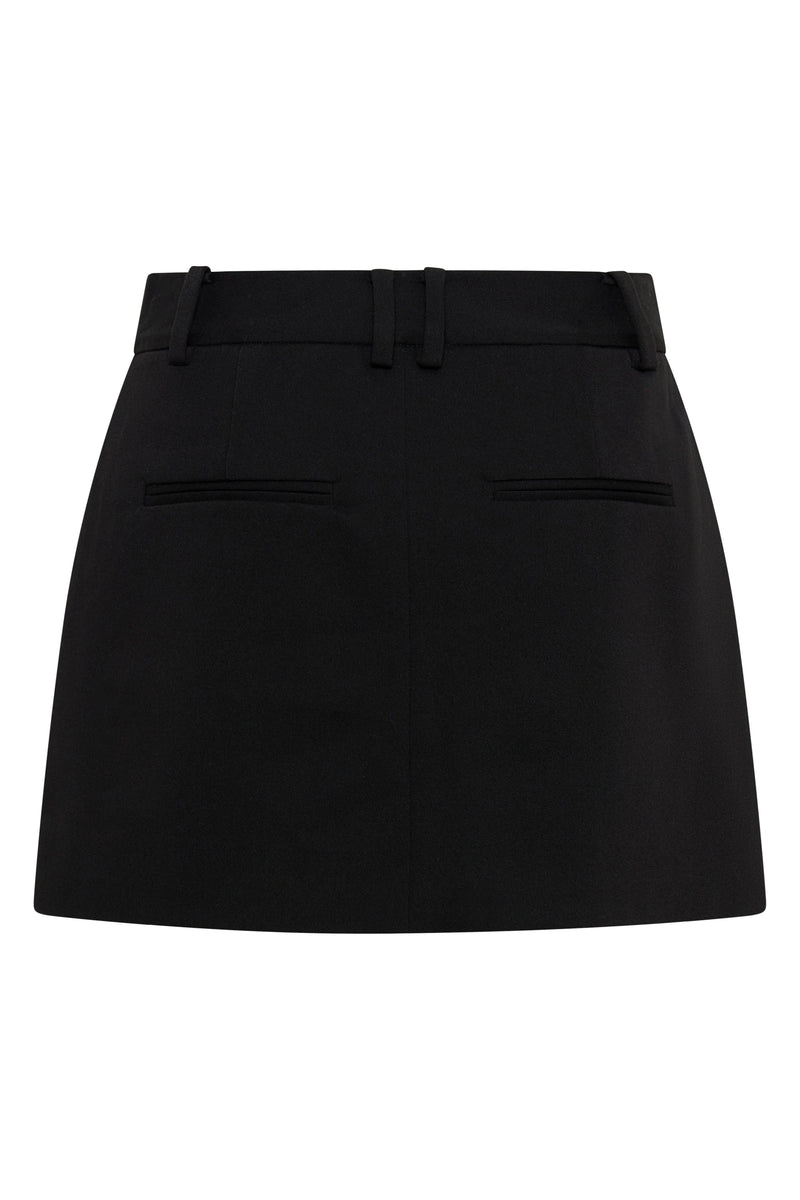 Interchange Tailored Mini Skirt Black