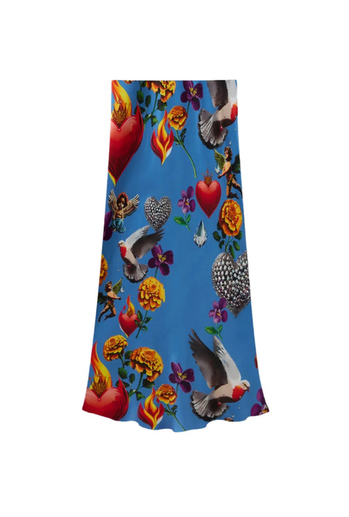 Long Bias Cut Skirt Dearly Beloved Mirage