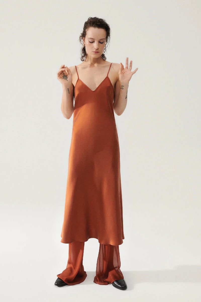 90s satin hot sale slip dress