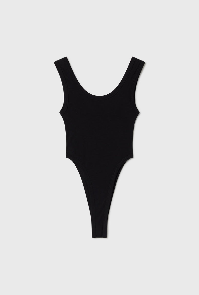 Cutaway Bodysuit Black