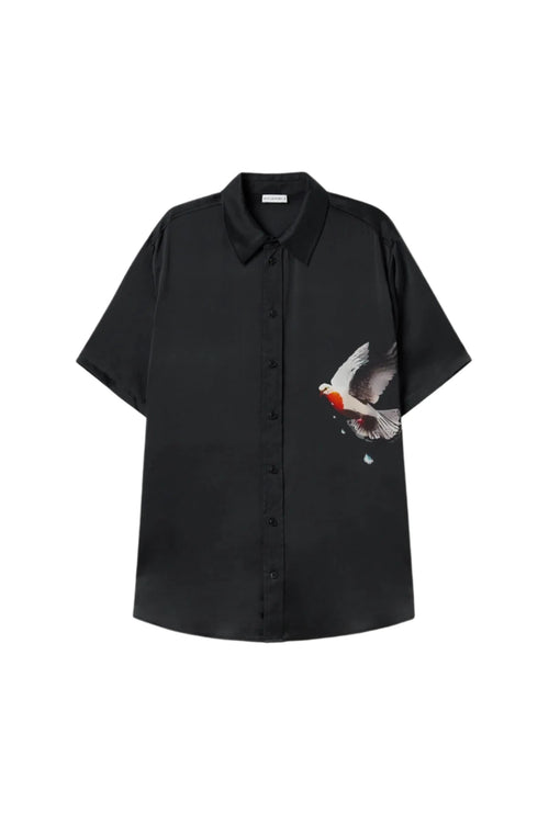 Short Sleeve Boyfriend Shirt 2.0 Bleeding Dove