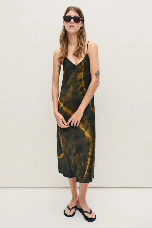 90s Slip Dress Tie-Dye