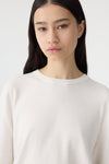 Mercerised Cotton Knit T.Shirt Natural