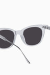 Polarised Mercy Crystal w. Silver Metal / Black Lens