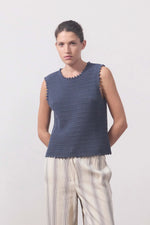 Mie Top Ombre Blue
