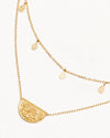 18k Gold Vermeil Blessed Lotus Necklace