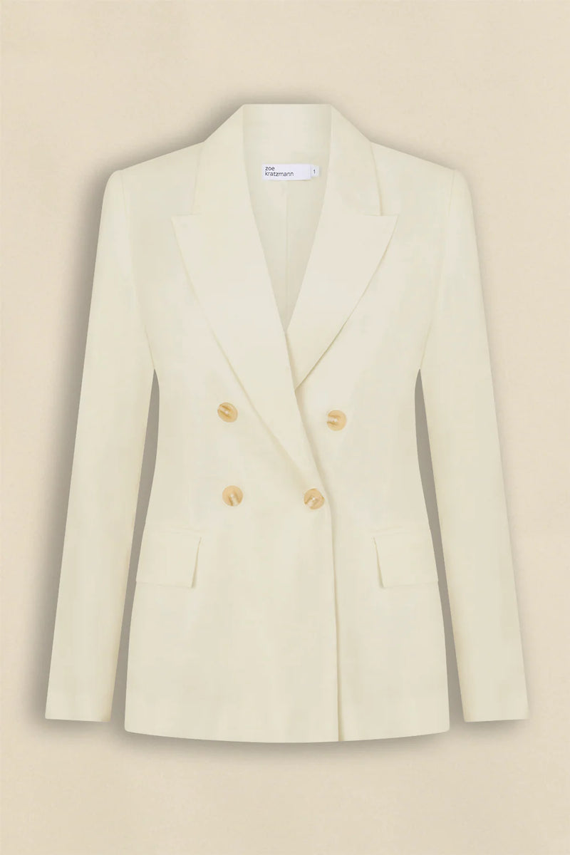Nuance Jacket Alabaster