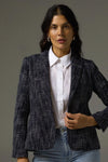 Poise Jacket Black/White Boucle