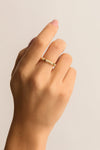 18k Gold Vermeil Shine Bright Ring