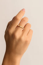 18k Gold Vermeil Shine Bright Ring