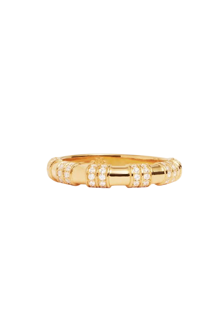 18k Gold Vermeil Shine Bright Ring