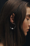 Alba Hoops Large Silver