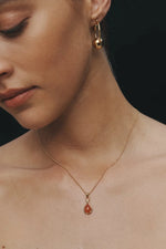 Alba Hoops Medium Gold Vermeil