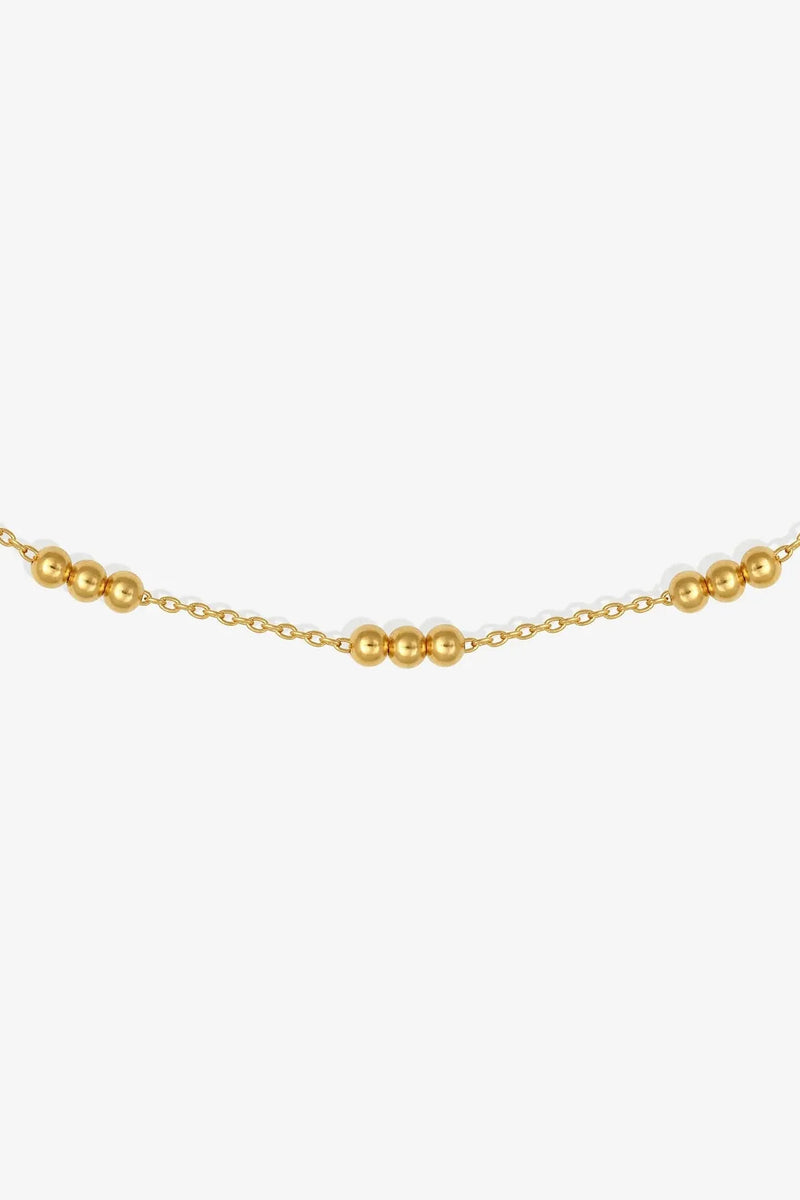 Alba Station Chain Gold Vermeil